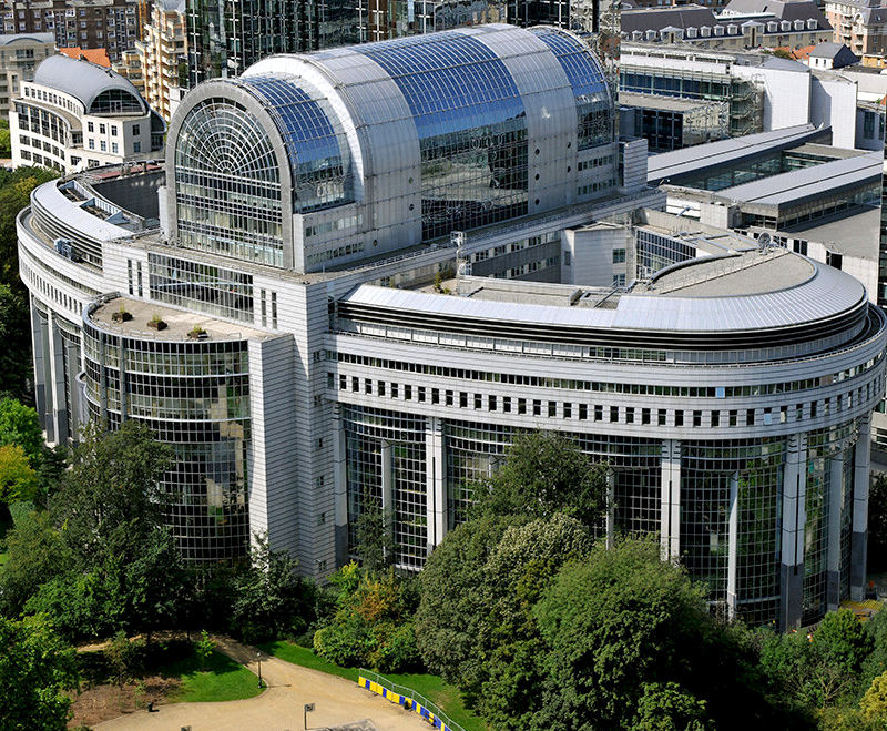 Het Europees Parlementsgebouw